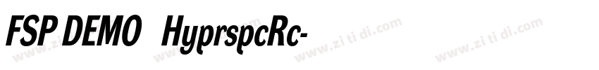 FSP DEMO   HyprspcRc字体转换